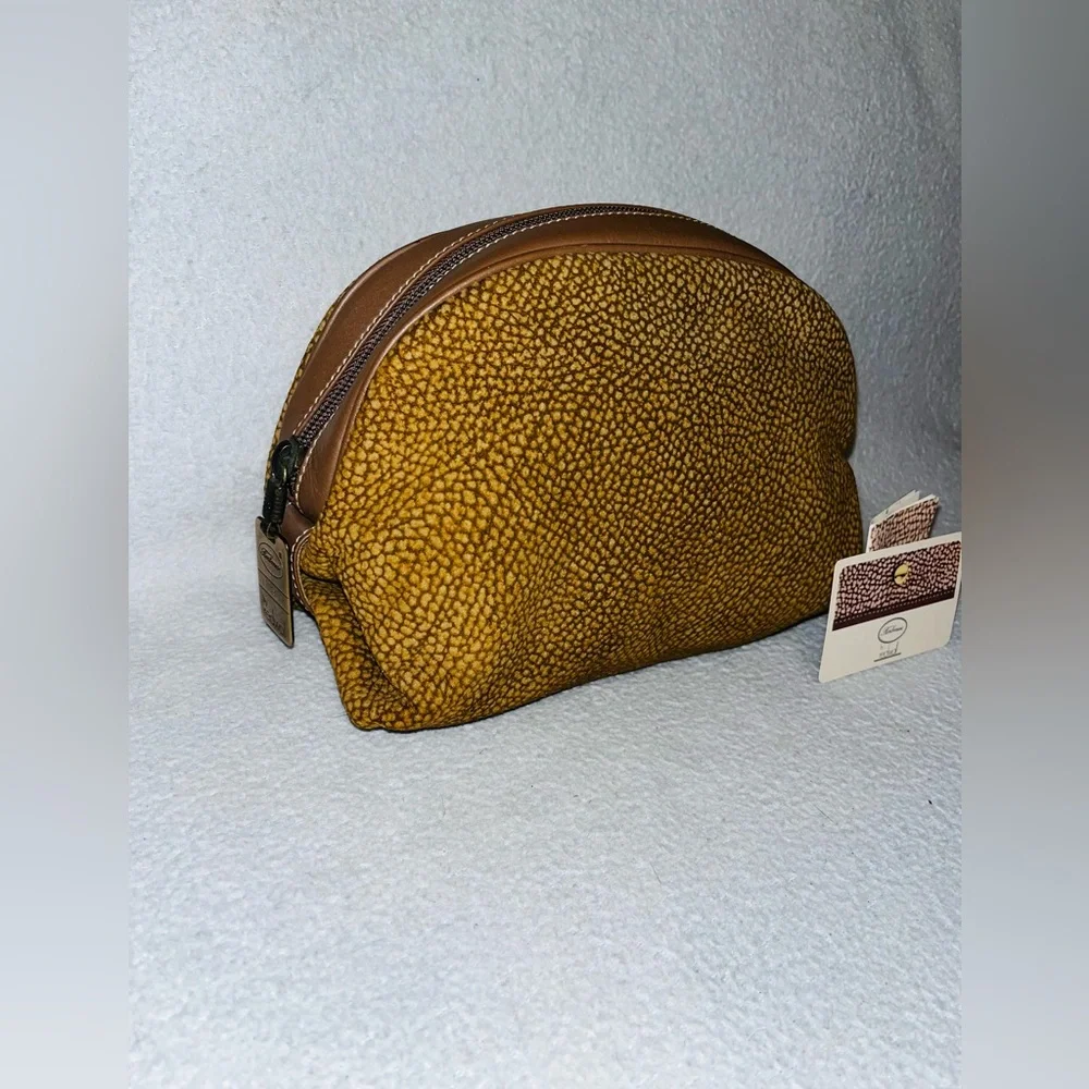 Borbonese Quail Suede Small Clutch/Pouch - Picture 11 of 12